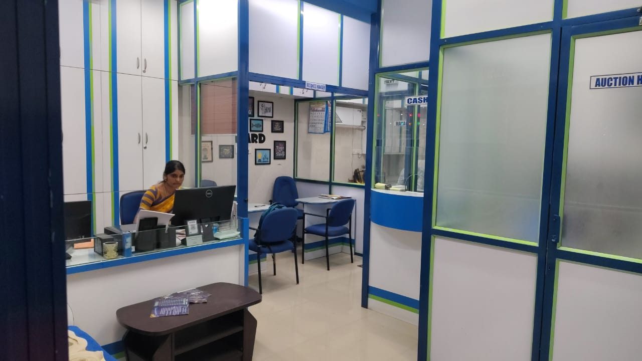 Krishnagiri branch interior with auction area